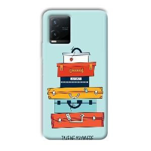 Take Me Anywhere Phone Customized Printed Back Cover for Vivo T1x