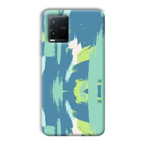 Paint Design Phone Customized Printed Back Cover for Vivo T1x