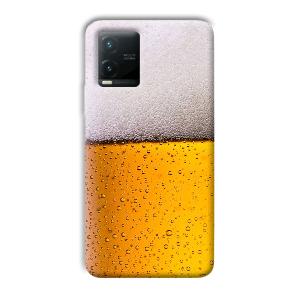 Beer Design Phone Customized Printed Back Cover for Vivo T1x