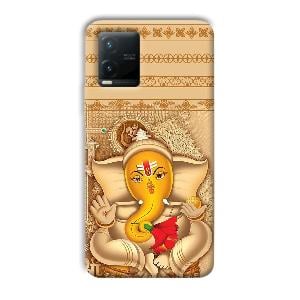 Ganesha Phone Customized Printed Back Cover for Vivo T1x