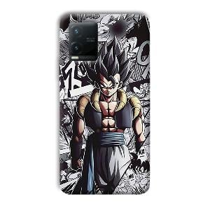 Goku Phone Customized Printed Back Cover for Vivo T1x