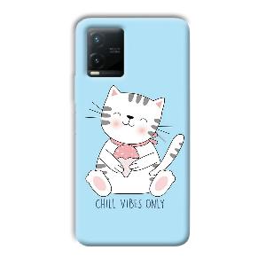Chill Vibes Phone Customized Printed Back Cover for Vivo T1x