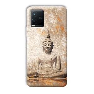 Buddha Statute Phone Customized Printed Back Cover for Vivo T1x