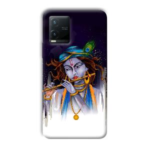 Krishna Phone Customized Printed Back Cover for Vivo T1x