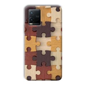 Puzzle Phone Customized Printed Back Cover for Vivo T1x