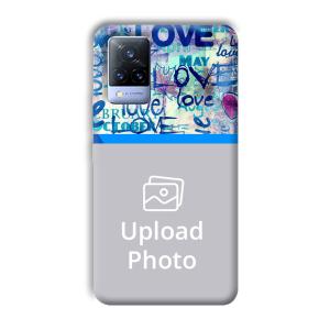 Love   Customized Printed Back Cover for Vivo V21