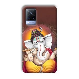Ganesh  Phone Customized Printed Back Cover for Vivo V21
