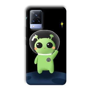 Alien Character Phone Customized Printed Back Cover for Vivo V21