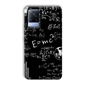 E is Equal To MC2 Phone Customized Printed Back Cover for Vivo V21