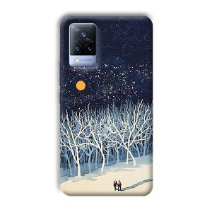 Windy Nights Phone Customized Printed Back Cover for Vivo V21