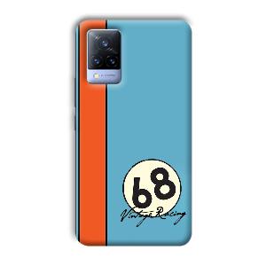 Vintage Racing Phone Customized Printed Back Cover for Vivo V21