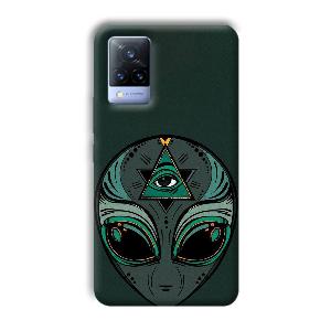 Alien Phone Customized Printed Back Cover for Vivo V21