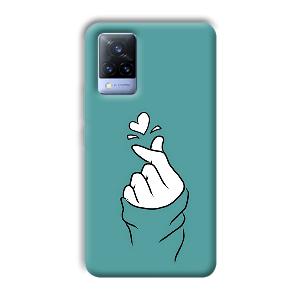 Korean Love Design Phone Customized Printed Back Cover for Vivo V21