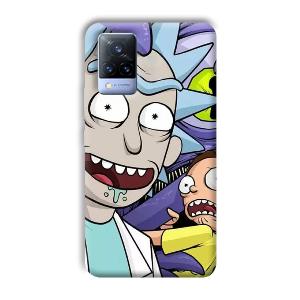 Animation Phone Customized Printed Back Cover for Vivo V21