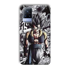 Goku Phone Customized Printed Back Cover for Vivo V21