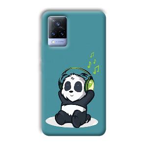 Panda  Phone Customized Printed Back Cover for Vivo V21
