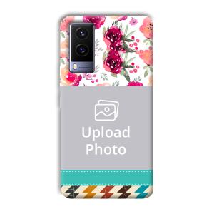 Water Color Painting Customized Printed Back Cover for Vivo V21e
