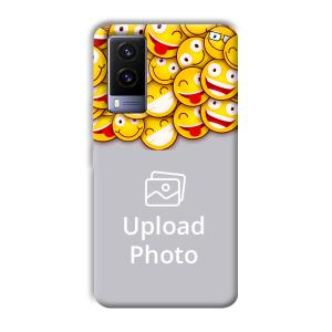 Emojis Customized Printed Back Cover for Vivo V21e