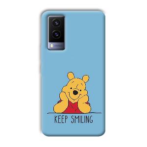 Winnie The Pooh Phone Customized Printed Back Cover for Vivo V21e