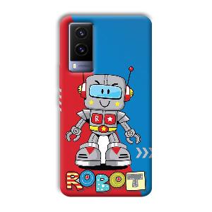 Robot Phone Customized Printed Back Cover for Vivo V21e