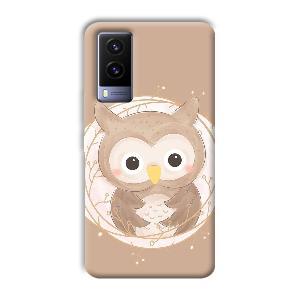 Owlet Phone Customized Printed Back Cover for Vivo V21e