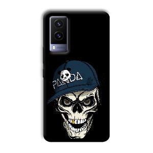 Panda & Skull Phone Customized Printed Back Cover for Vivo V21e