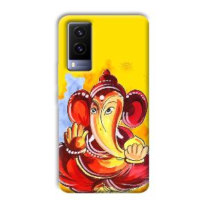 Ganesha Ji Phone Customized Printed Back Cover for Vivo V21e