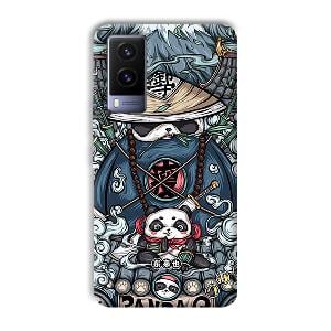 Panda Q Phone Customized Printed Back Cover for Vivo V21e
