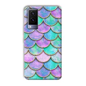 Mermaid Design Phone Customized Printed Back Cover for Vivo V21e