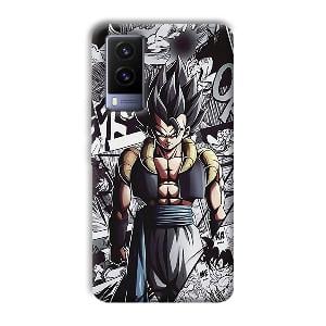 Goku Phone Customized Printed Back Cover for Vivo V21e