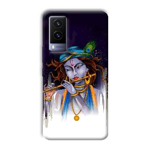 Krishna Phone Customized Printed Back Cover for Vivo V21e