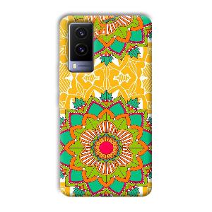 Mandala Art Phone Customized Printed Back Cover for Vivo V21e