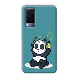 Panda  Phone Customized Printed Back Cover for Vivo V21e
