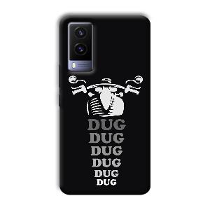 Dug Phone Customized Printed Back Cover for Vivo V21e