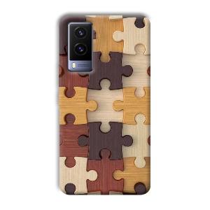 Puzzle Phone Customized Printed Back Cover for Vivo V21e