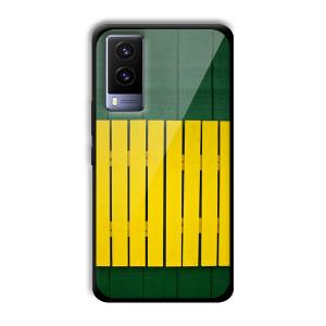 Yellow Fence Customized Printed Glass Back Cover for Vivo V21e