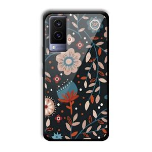 Abstract Art Customized Printed Glass Back Cover for Vivo V21e