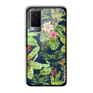 Forest at Night Customized Printed Glass Back Cover for Vivo V21e