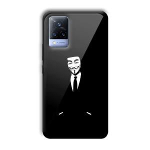 Anonymous Customized Printed Glass Back Cover for Vivo V21
