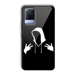 Cool Boy Customized Printed Glass Back Cover for Vivo V21