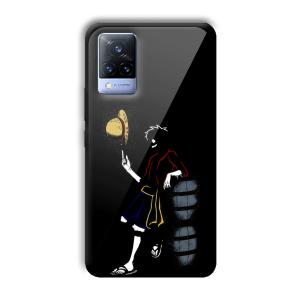 Cool Boy Customized Printed Glass Back Cover for Vivo V21