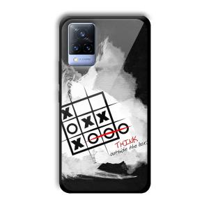 Think Outside the Box Customized Printed Glass Back Cover for Vivo V21