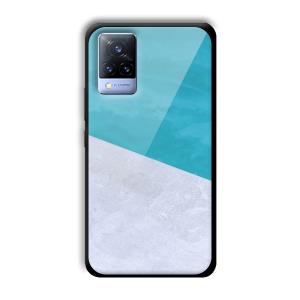 Twin Color Customized Printed Glass Back Cover for Vivo V21