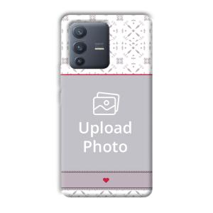 Fabric Print Customized Printed Back Cover for Vivo V23 Pro