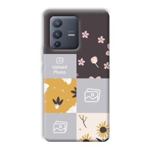 Collage Customized Printed Back Cover for Vivo V23 Pro