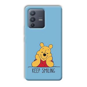 Winnie The Pooh Phone Customized Printed Back Cover for Vivo V23 Pro