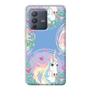 Unicorn Phone Customized Printed Back Cover for Vivo V23 Pro