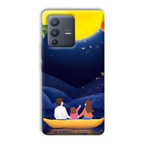 Night Skies Phone Customized Printed Back Cover for Vivo V23 Pro