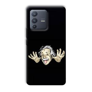 Einstein Phone Customized Printed Back Cover for Vivo V23 Pro