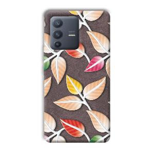 Leaves Phone Customized Printed Back Cover for Vivo V23 Pro